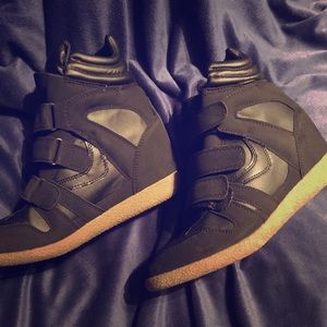 Candies Wedge Sneaker - Brand New